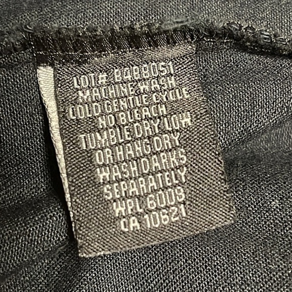 Rock&Roll Womens everything is coming up rose Embroidered Button Up Shirt Sz L - Picture 10 of 11